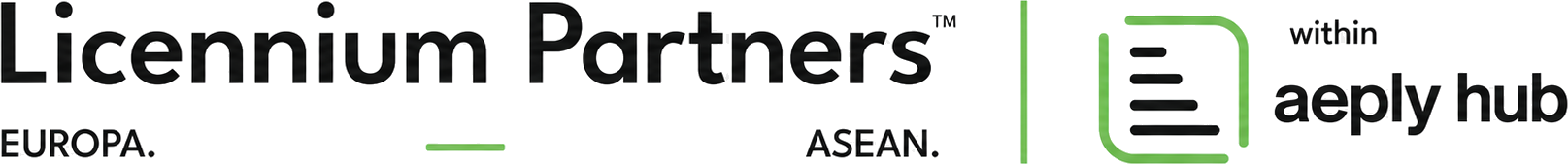 Licennium Partners · Europa · ASEAN · within aeply hub